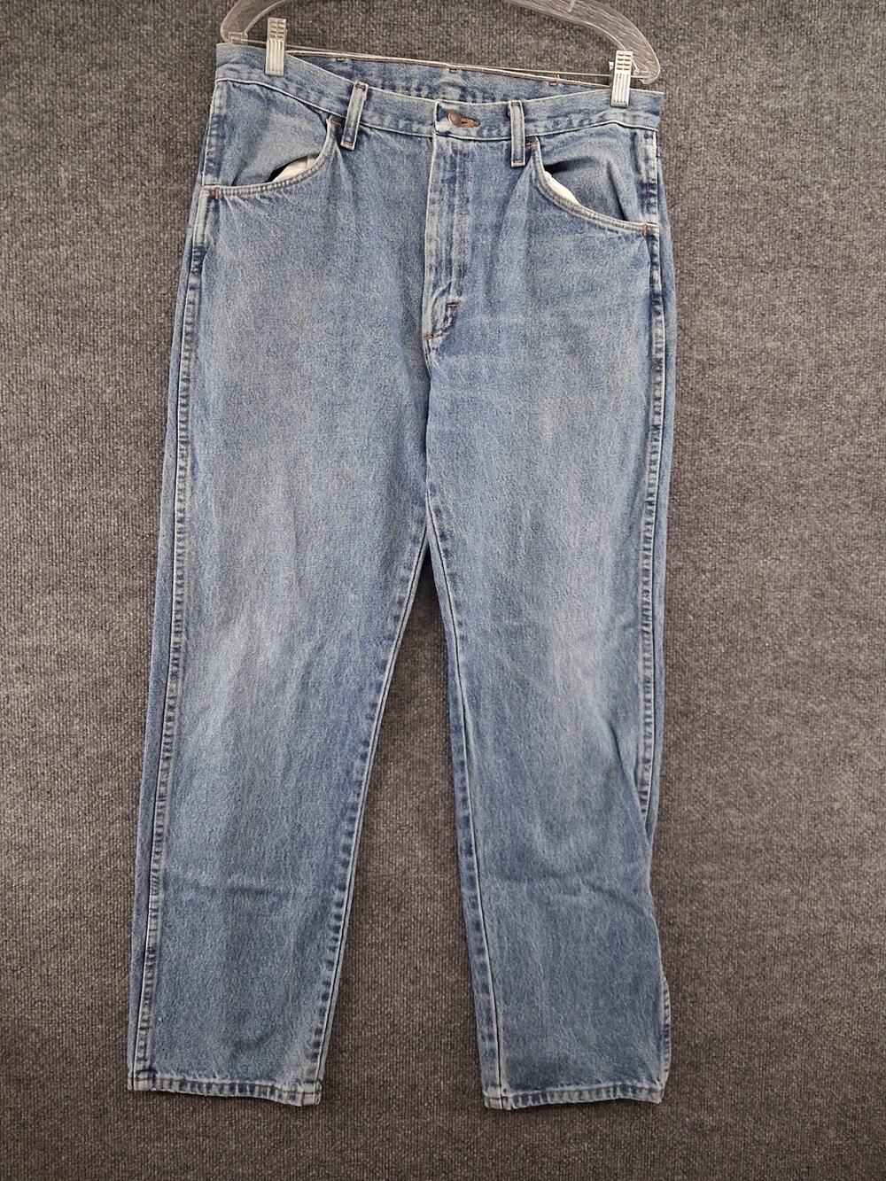 Rustler Jeans Mens 34x32 Vintage Denim Straight Leg